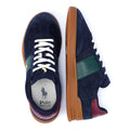 Ralph Lauren Heritage Area Zapatillas De Hombre Azul De Ante