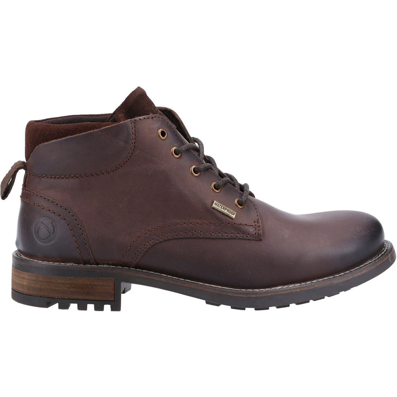 Cotswold Woodmancote Botas De Cuero Marrón Para Hombre