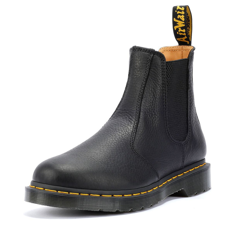 Dr. Martens 2976 Ambassador Botas Negras De Cuero