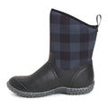 Muck Boots Muckster II Mid Botas De Agua Escocesas De Goma En Negro/Gris.