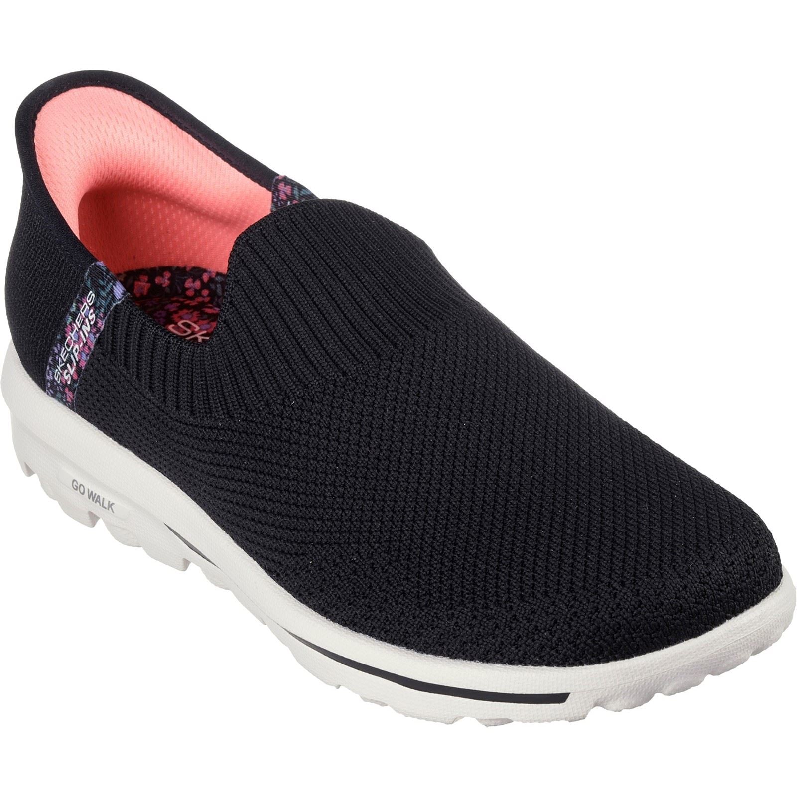 Skechers GO WALK Travel Tahiti Sunset Zapatillas De Deporte De Mujer En Color Negro.