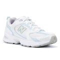 New Balance 530 Zapatillas De Deporte Blancas/Azul Claro Cromo/Arcilla Ceniza Para Mujer