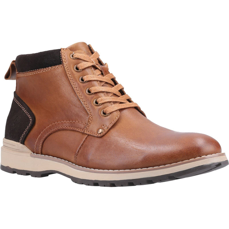 Hush Puppies Dean Botas De Ante Para Hombre Color Beige Claro