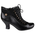 Hush Puppies Vivianna Botas Negras De Cuero Para Mujer.