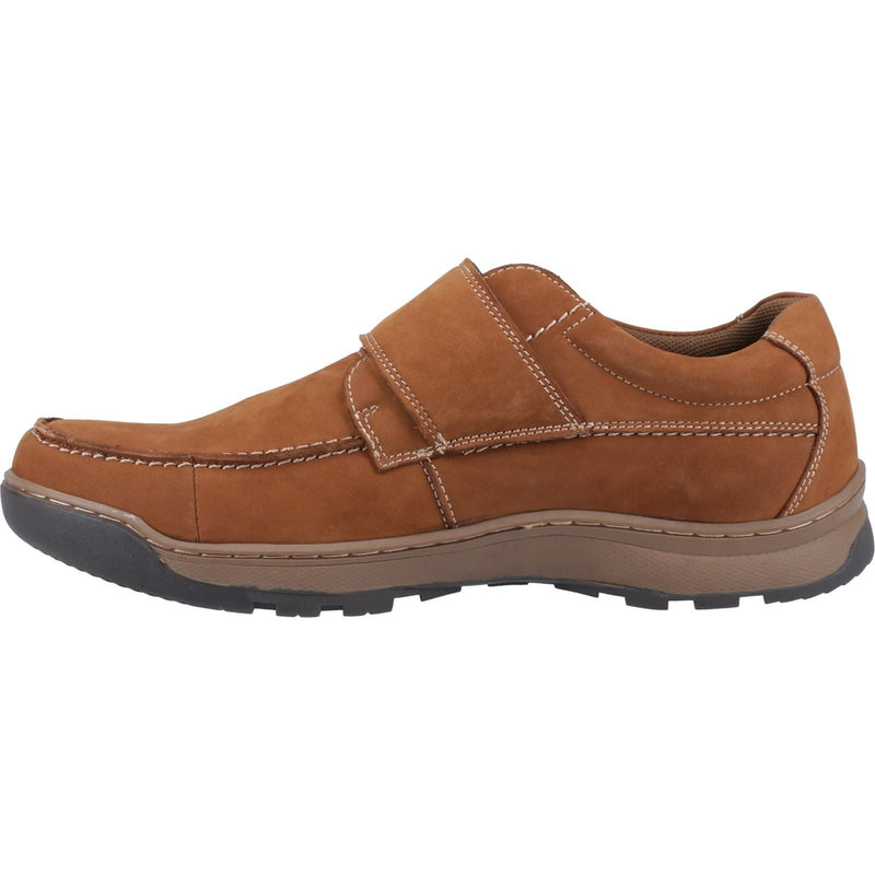 Hush Puppies Casper Mocasines De Nobuk Color Cuero Para Hombre.