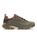 Merrell Moab Speed 2 Zapatillas De Cuero Verdes Para Hombre