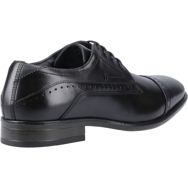 Pod Ralph Zapatos Oxford Negros De Cuero Para Hombre