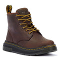 Dr. Martens Botas Crewson Chukka Crazy Horse Marrón Oscuro