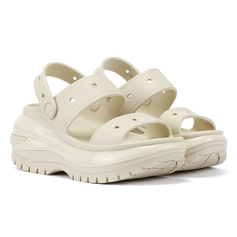 Crocs Mega Crush Sandalias De Mujer Con Suela De Hueso