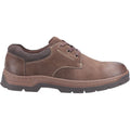 Cotswold Thickwood Zapatos De Hombre De Cuero Nobuck Marrón Con Cordones.