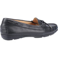 Hush Puppies Maggie Mocasines De Cuero Negros Para Mujer