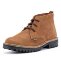 Barbour Hobart Botas Marrones De Ante Para Hombre