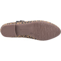 Hush Puppies Melissa Strap Bailarinas De Leopardo Para Mujer De Ante