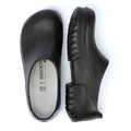 Birkenstock A630 Zuecos Negros De Poliuretano