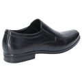 Hush Puppies Billy Zapatos De Cuero Para Hombre, Color Negro, Sin Cordones.