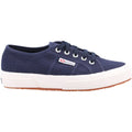 Superga 2750 Cotu Classic Zapatillas De Mujer De Color Azul Marino 100% Algodón