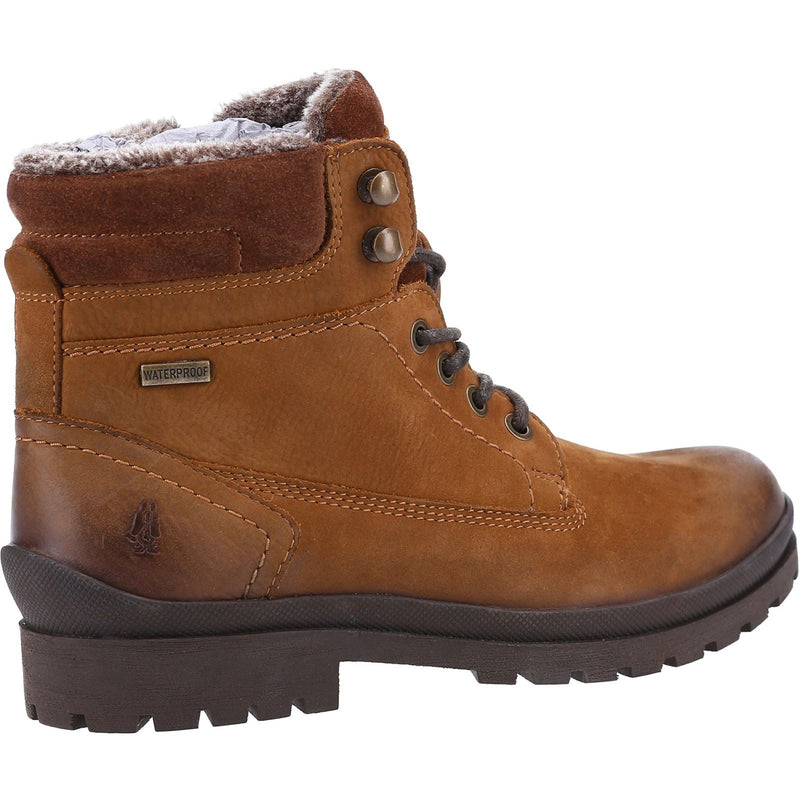 Hush Puppies Annay Botas De Cuero Para Mujer En Color Camel