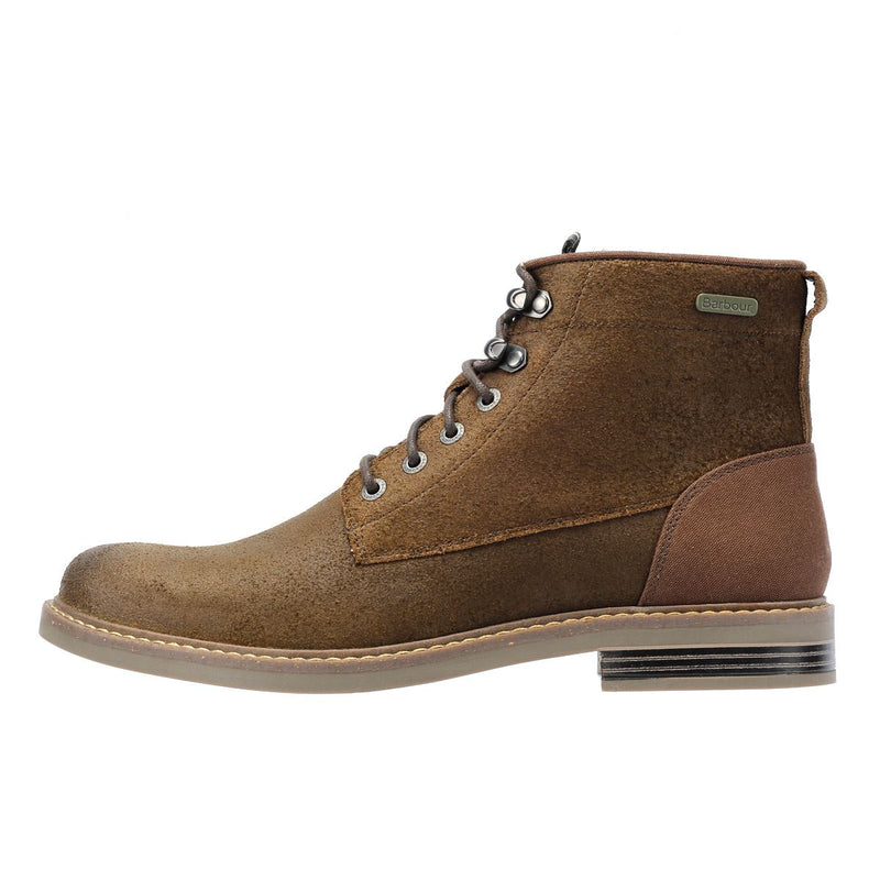 Barbour Deckham Botas De Cuero Marrón Para Hombre