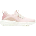 Hush Puppies Elevate Zapatillas De Cuero Para Mujer De Color Rosa.