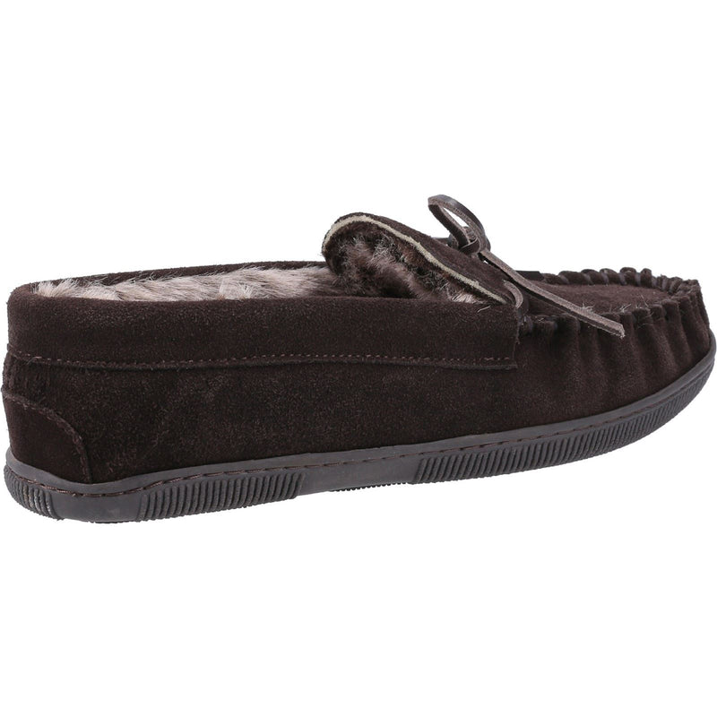 Hush Puppies Ace Zapatillas De Casa De Hombre En Ante Color Chocolate