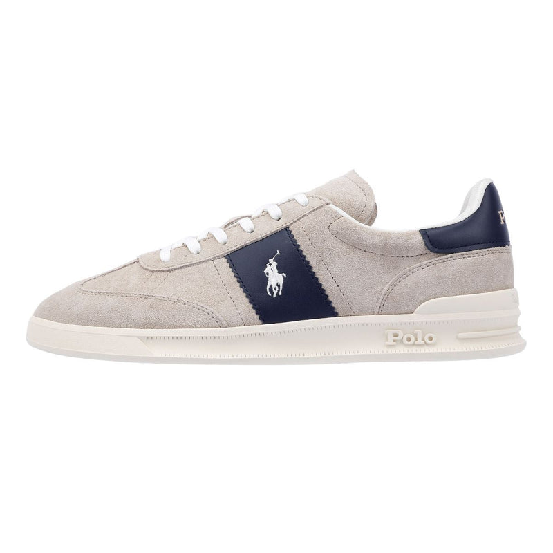 Ralph Lauren Heritage Area Zapatillas De Ante Beige Para Hombre