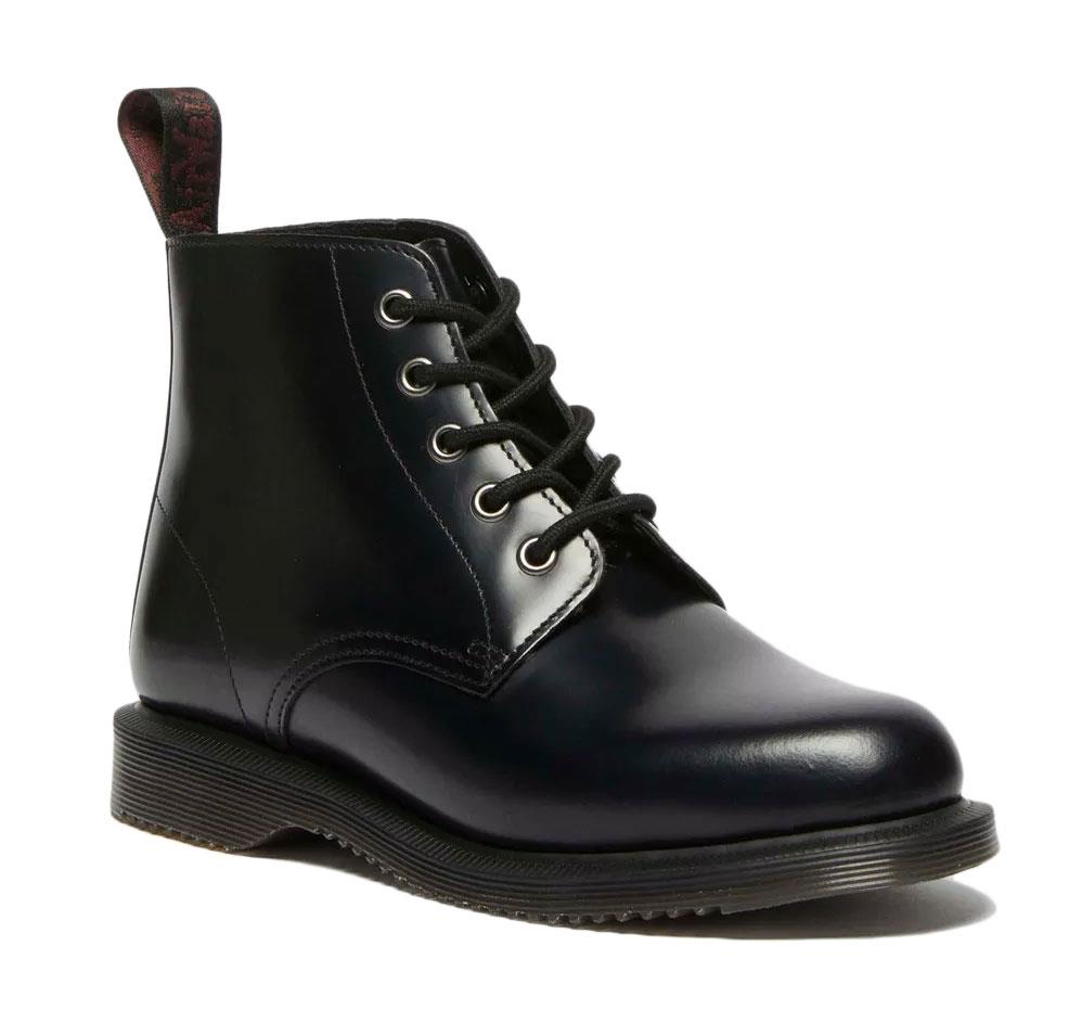 Dr. Martens Emmeline Botas Negras De Cuero Para Mujer. Tower London.es