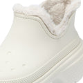 Crocs Stomp Lined Shorty Botas Blancas Para Mujer