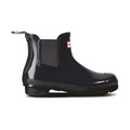 Hunter Original Chelsea Gloss Botas De Agua Azul Marino De Mujer.