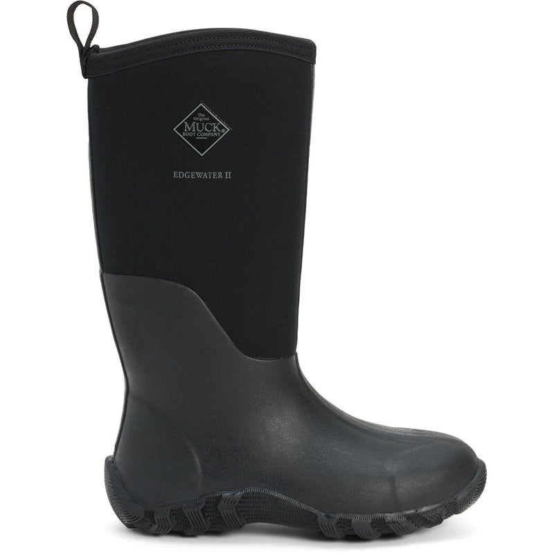 Muck Boots Edgewater II Botas De Agua Negras De Goma