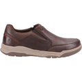 Hush Puppies Fletcher Mocasines De Cuero Para Hombre En Color Café.