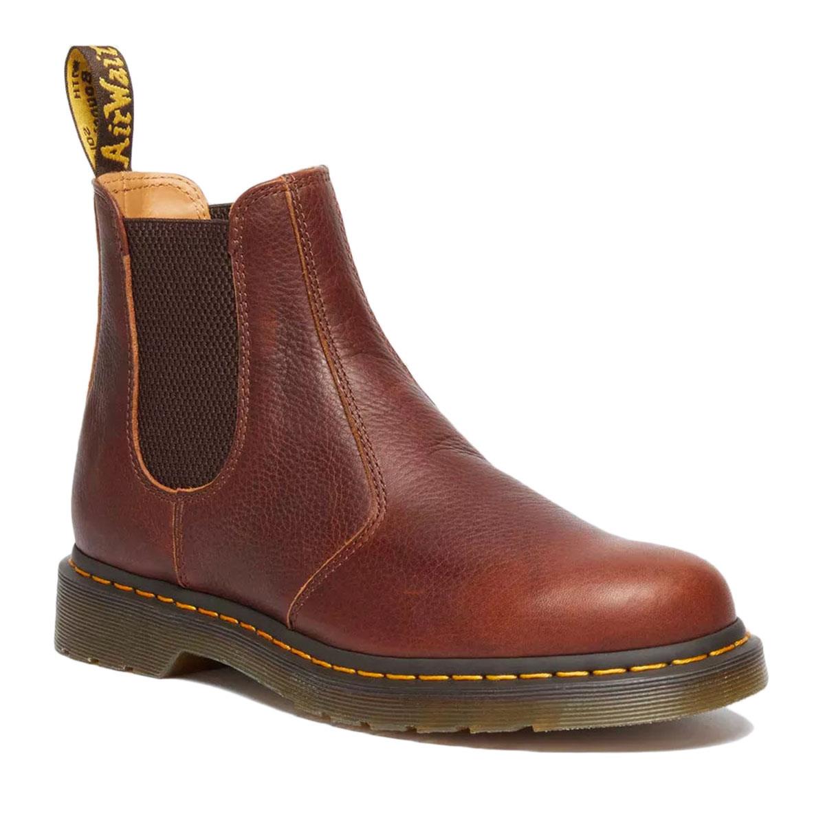 Dr. Martens 2976 Ambassador Botas Marrones De Cuero