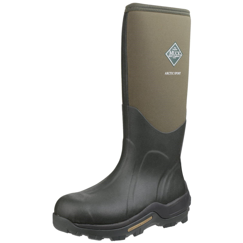 Muck Boots Arctic Sport Botas De Agua De Caucho Y Musgo.