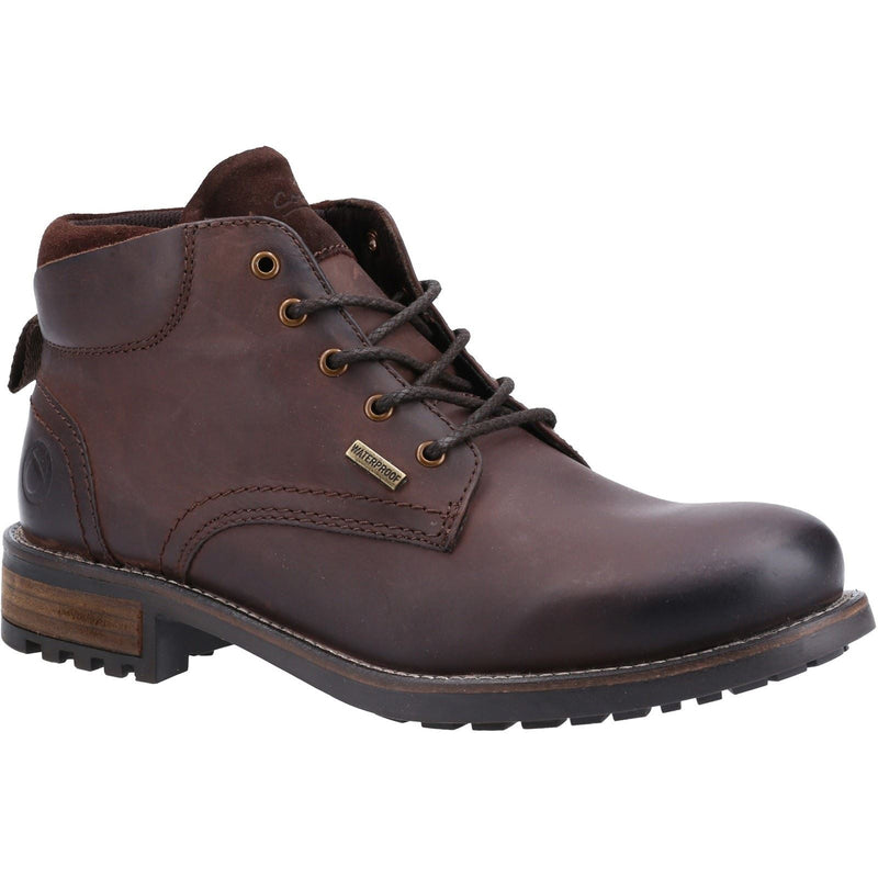 Cotswold Woodmancote Botas De Cuero Marrón Para Hombre