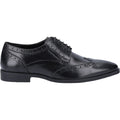 Hush Puppies Elliot Zapatos Negros Brogues De Cuero Para Hombre