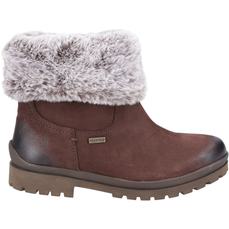 Hush Puppies Alice Botas Marrones De Piel Para Mujer