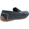 Hush Puppies Roscoe Zapatos Náuticos De Cuero Para Hombre En Azul Marino