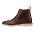 Ben Sherman Hampton Botas Rojas De Cuero Para Hombre.