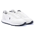 Ralph Lauren Trail 125 Zapatillas Blancas De Cuero Para Hombre