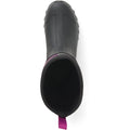 Muck Boots Arctic Sport Mid Botas De Agua Negras/Magenta De Goma.