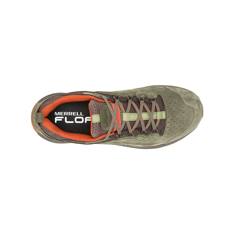 Merrell Moab Speed 2 Zapatillas De Cuero Verdes Para Hombre