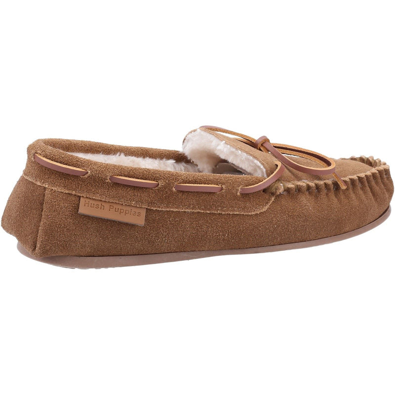 Hush Puppies Allie Zapatillas De Mujer De Ante Color Beige.