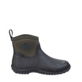 Muck Boots Muckster II Ankle Botas De Agua Negras/Musgo De Goma.