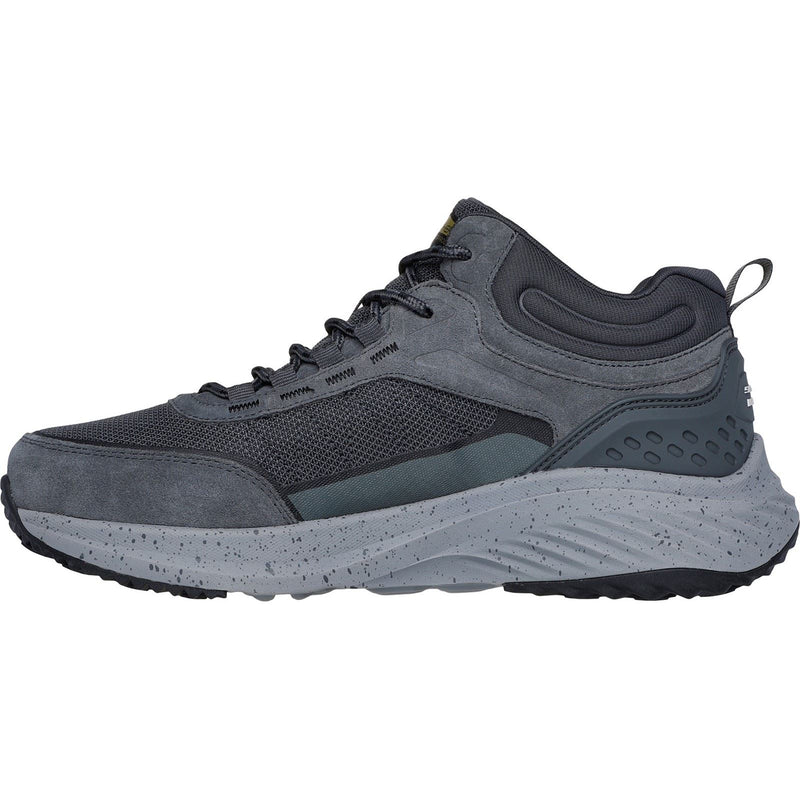 Skechers Bounder Rse Botas De Senderismo De Piel Para Hombre En Color Carbón/Lima