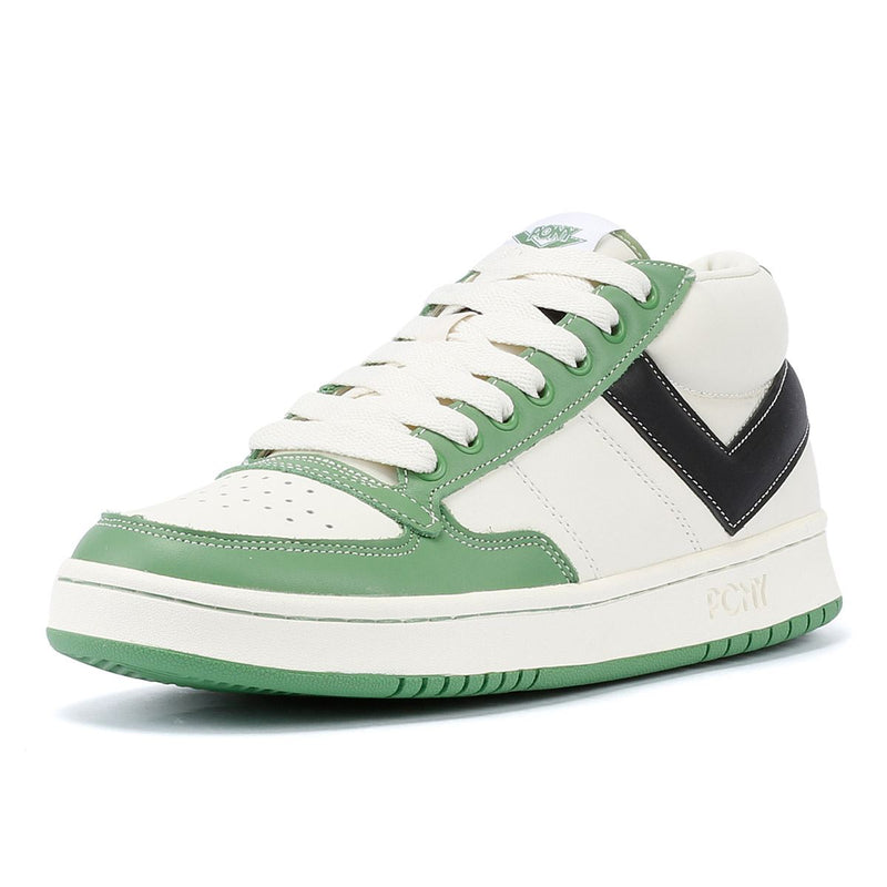 Pony #1 Low Zapatillas Blancas/Verde Rucker De Ante