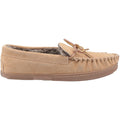 Hush Puppies Ace Zapatillas De Casa Para Hombre En Ante Color Beige.