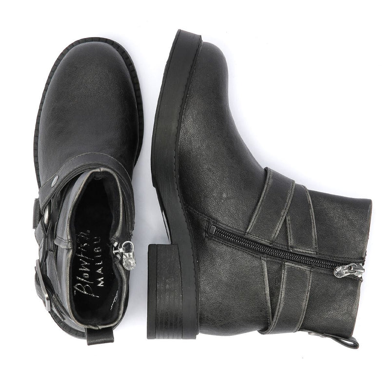 Blowfish Malibu Vella Botas Negras De Mujer