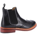 Cotswold Siddington Botas Negras De Cuero Para Hombre.