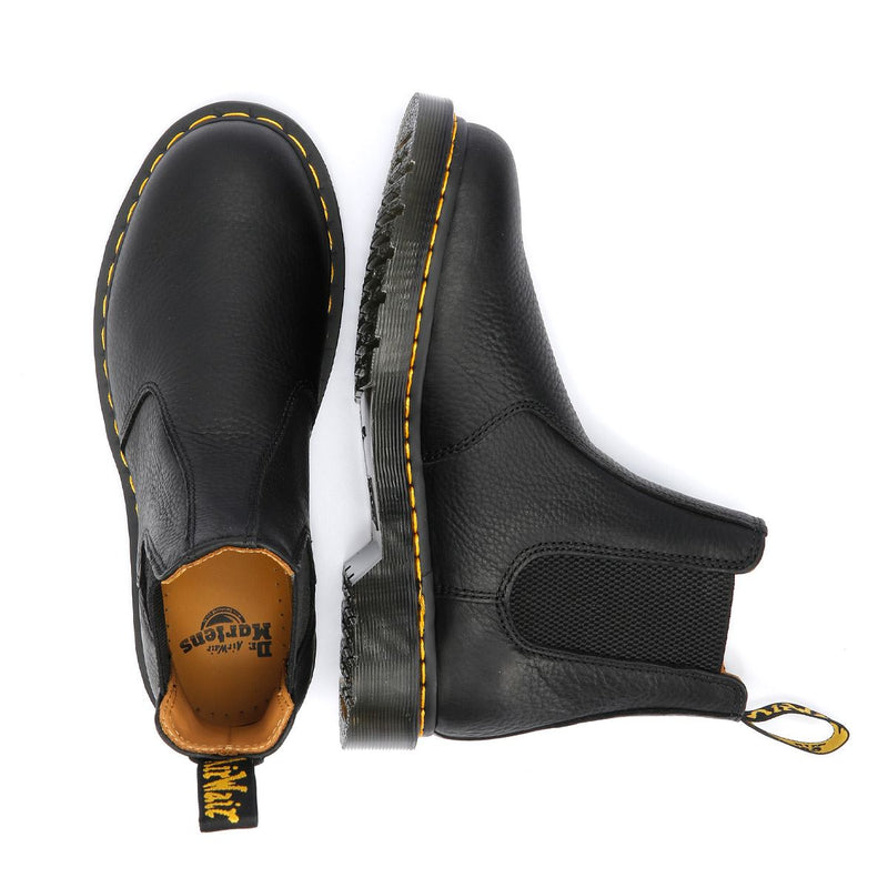 Dr. Martens 2976 Ambassador Botas Negras De Cuero