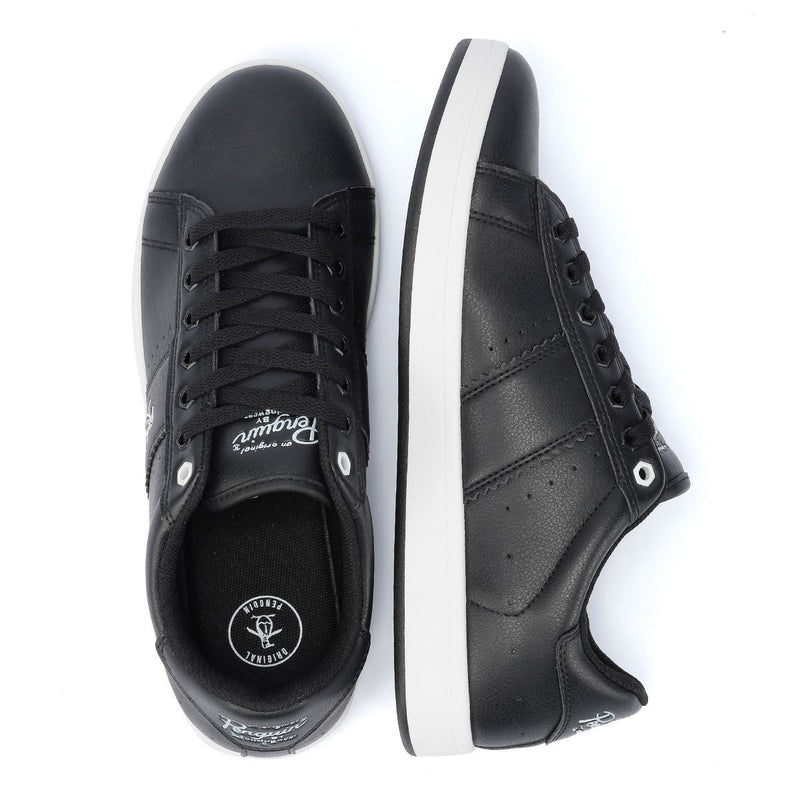 Penguin Steadman Zapatillas Negras Para Hombre