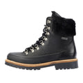 Barbour Woodside Hiker Botas Negras De Cuero Para Mujer.